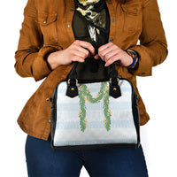 Hawai'i Paniolo Maile Twisted Lei Shoulder Handbag Winter White LT7 - Polynesian Pride
