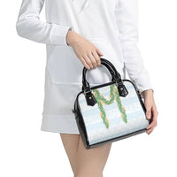 Hawai'i Paniolo Maile Twisted Lei Shoulder Handbag Winter White LT7 - Polynesian Pride