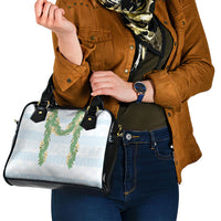 Hawai'i Paniolo Maile Twisted Lei Shoulder Handbag Winter White LT7 - Polynesian Pride
