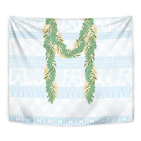 Hawai'i Paniolo Maile Twisted Lei Tapestry Winter White LT7 - Polynesian Pride