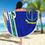 Personalised Fiji Natabua High School Beach Blanket Kaviti Tapa Mix Colors Proud NHS LT7 - Wonder Print Shop