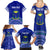 Personalised Fiji Natabua High School Family Matching Summer Maxi Dress and Hawaiian Shirt Kaviti Tapa Mix Colors Proud NHS LT7 - Polynesian Pride