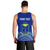 Personalised Fiji Natabua High School Men Tank Top Kaviti Tapa Mix Colors Proud NHS LT7 - Polynesian Pride