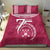 Personalised Fiji Adi Cakobau School Bedding Set ACS Old Girls Lotus Mix Masi LT7 - Polynesian Pride