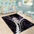 New Zealand Personalised Area Rug Meri Kirihimete Kowhaiwhai Mix Paua Shell - Amethys