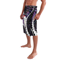New Zealand Personalised Lavalava Meri Kirihimete Kowhaiwhai Mix Paua Shell - Amethys LT7 - Polynesian Pride