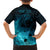 Polynesian Shark Family Matching Short Sleeve Bodycon Dress and Hawaiian Shirt Under The Waves LT7 - Polynesian Pride