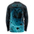 Polynesian Shark Long Sleeve Shirt Under The Waves LT7 - Polynesian Pride