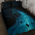 Polynesian Shark Quilt Bed Set Under The Waves LT7 - Polynesian Pride