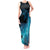 Polynesian Shark Tank Maxi Dress Under The Waves LT7 Women Dark Blue - Polynesian Pride