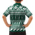 Hawaii Rainbow Warriors Christmas Family Matching Long Sleeve Bodycon Dress and Hawaiian Shirt Kakau Motifs LT7 - Polynesian Pride