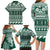 Hawaii Rainbow Warriors Christmas Family Matching Long Sleeve Bodycon Dress and Hawaiian Shirt Kakau Motifs LT7 - Polynesian Pride