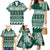 Hawaii Rainbow Warriors Christmas Family Matching Mermaid Dress and Hawaiian Shirt Kakau Motifs LT7 - Polynesian Pride