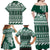 Hawaii Rainbow Warriors Christmas Family Matching Off Shoulder Maxi Dress and Hawaiian Shirt Kakau Motifs LT7 - Polynesian Pride