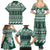 Hawaii Rainbow Warriors Christmas Family Matching Summer Maxi Dress and Hawaiian Shirt Kakau Motifs LT7 - Polynesian Pride