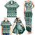 Hawaii Rainbow Warriors Christmas Family Matching Tank Maxi Dress and Hawaiian Shirt Kakau Motifs LT7 - Polynesian Pride