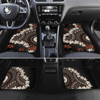 Bula Fiji Women's Day Car Mats Classic Masi Tapa