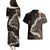 Bula Fiji Women's Day Couples Matching Puletasi and Hawaiian Shirt Classic Masi Tapa