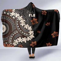 Bula Fiji Women's Day Hooded Blanket Classic Masi Tapa