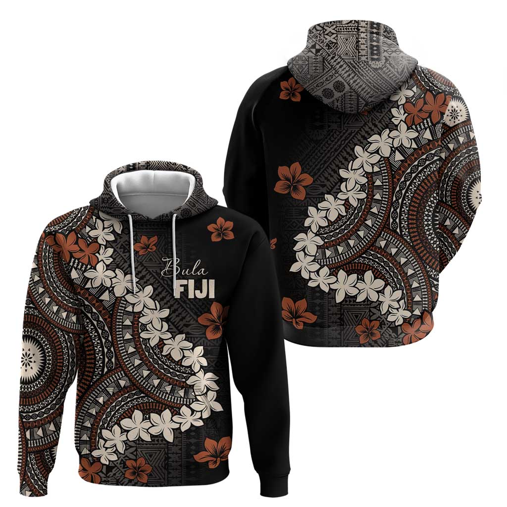 Bula Fiji Women's Day Hoodie Classic Masi Tapa