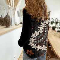 Bula Fiji Women's Day Women Casual Shirt Classic Masi Tapa