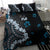 Bula Fiji Women's Day Bedding Set Indigo Masi Tapa