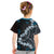 Bula Fiji Women's Day Kid T Shirt Indigo Masi Tapa