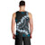 Bula Fiji Women's Day Men Tank Top Indigo Masi Tapa