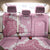 Bula Fiji Women's Day Back Car Seat Cover Pink Masi Tapa