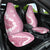 Bula Fiji Women's Day Car Seat Cover Pink Masi Tapa