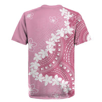 Bula Fiji Women's Day Rugby Jersey Pink Masi Tapa