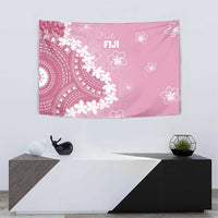 Bula Fiji Women's Day Tapestry Pink Masi Tapa
