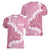 Bula Fiji Women's Day Women V-Neck T-Shirt Pink Masi Tapa