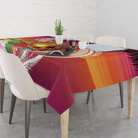 Polynesian Dreamy Turtle Tablecloth Sunset Scenery LT7 - Polynesian Pride