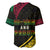 Personalised Vanuatu Baseball Jersey Melanesian Sand Drawing Mixed - Ni Van and Proud LT7 - Polynesian Pride