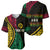 Personalised Vanuatu Baseball Jersey Melanesian Sand Drawing Mixed - Ni Van and Proud LT7 - Polynesian Pride