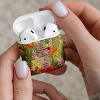 Mahalo Hawaii - Ka Pule a ka Haku AirPods Case Tropical Flowers LT7 - Polynesian Pride