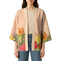 Mahalo Hawaii - Ka Pule a ka Haku Kimono Tropical Flowers LT7 - Polynesian Pride