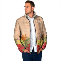 Mahalo Hawaii - Ka Pule a ka Haku Padded Jacket Tropical Flowers LT7 - Polynesian Pride