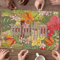 Mahalo Hawaii - ⁠Ka Pule a ka Haku Puzzle Tropical Flowers