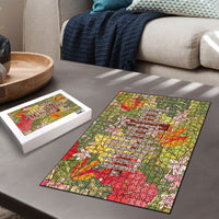 Mahalo Hawaii - ⁠Ka Pule a ka Haku Puzzle Tropical Flowers