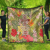 Mahalo Hawaii - Ka Pule a ka Haku Quilt Tropical Flowers LT7 - Polynesian Pride