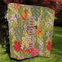 Mahalo Hawaii - Ka Pule a ka Haku Quilt Tropical Flowers LT7 - Polynesian Pride