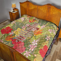 Mahalo Hawaii - Ka Pule a ka Haku Quilt Tropical Flowers LT7 - Polynesian Pride