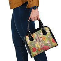 Mahalo Hawaii - ⁠Ka Pule a ka Haku Shoulder Handbag Tropical Flowers