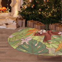 Mahalo Hawaii - ⁠Ka Pule a ka Haku Tree Skirt Tropical Flowers