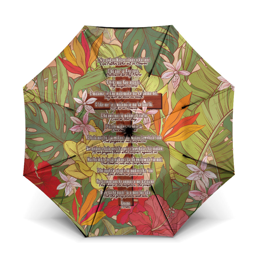 Mahalo Hawaii - ⁠Ka Pule a ka Haku Umbrella Tropical Flowers