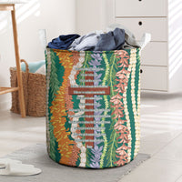 Mahalo Hawaii - ⁠Ka Pule a ka Haku Laundry Basket Mixed Lei