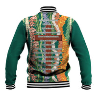Mahalo Hawaii - Ka Pule a ka Haku Baseball Jacket Mixed Lei LT7 - Polynesian Pride