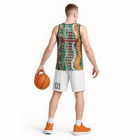 Mahalo Hawaii - Ka Pule a ka Haku Basketball Jersey Mixed Lei LT7 - Polynesian Pride